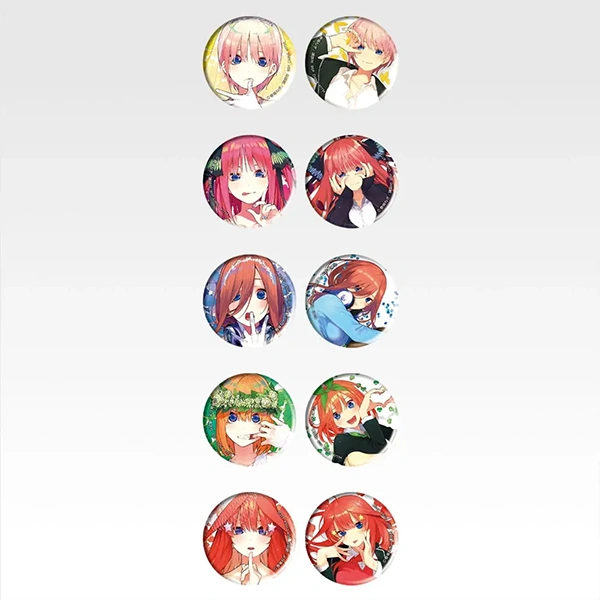 五等分的新娘 徽章套組 約5.5cm