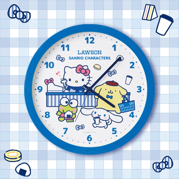 LAWSON × Sanrio 50th 紀念時鐘