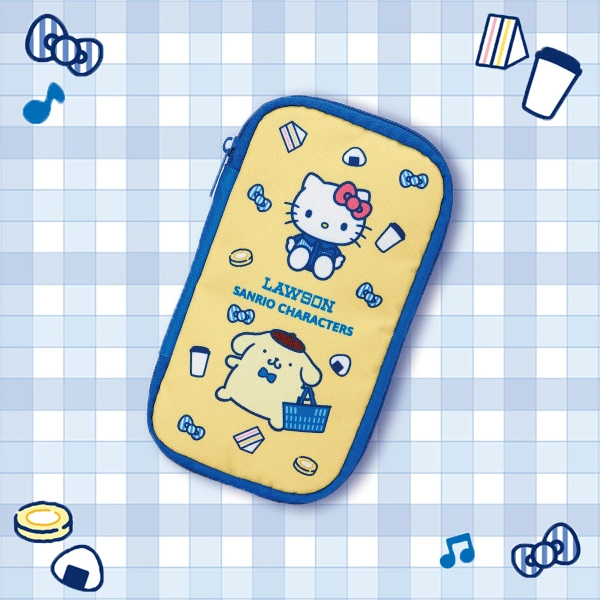 羅森 × 布丁狗&凱蒂貓 主題拉鍊包