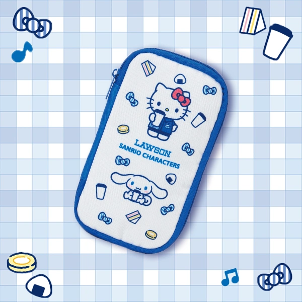 羅森 × 大耳狗&凱蒂貓 主題拉鍊包