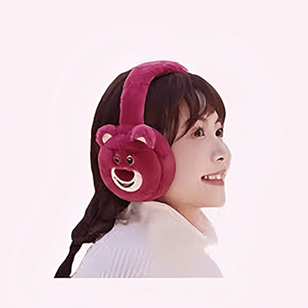 草莓熊 保暖耳罩