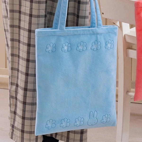 米菲兔 主題托特包 藍色款 約35cm