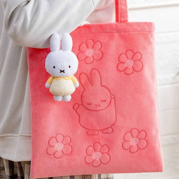 米菲兔 主題托特包 紅色款 約35cm