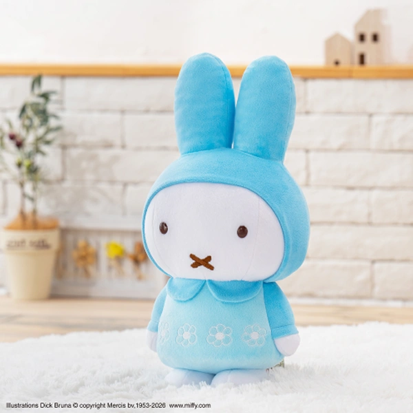 米菲兔 藍色碎花洋裝ver. 娃娃 約48cm