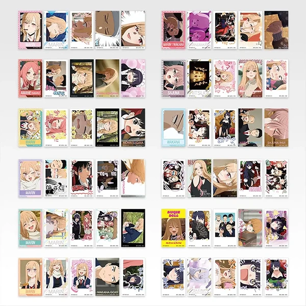 戀上換裝娃娃 雷射貼紙組 約8.5cm