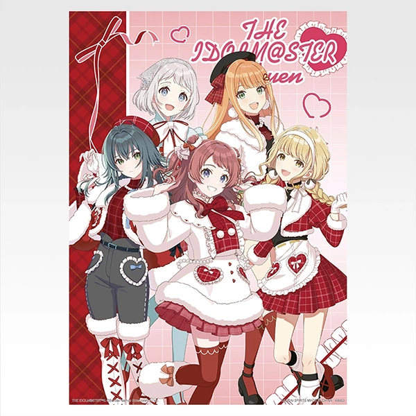 1年1組 花海咲季 月村手毬 藤田琴音 葛城莉莉亞 紫雲清夏 A3主題畫板