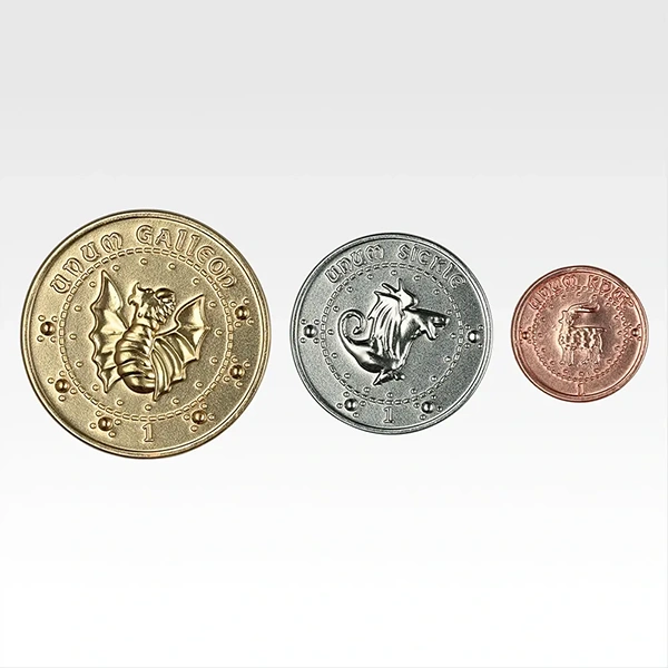 古靈閣銀行 金銀銅幣套組 約2~4cm