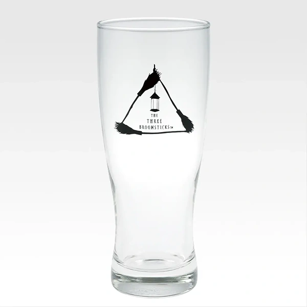 三根掃帚酒吧 玻璃杯 約17cm