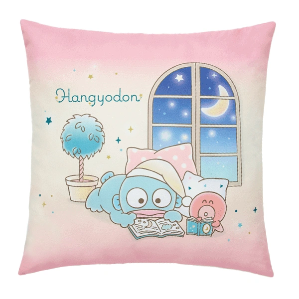 漢頓&小百合 主題抱枕 粉紅款 約33cm