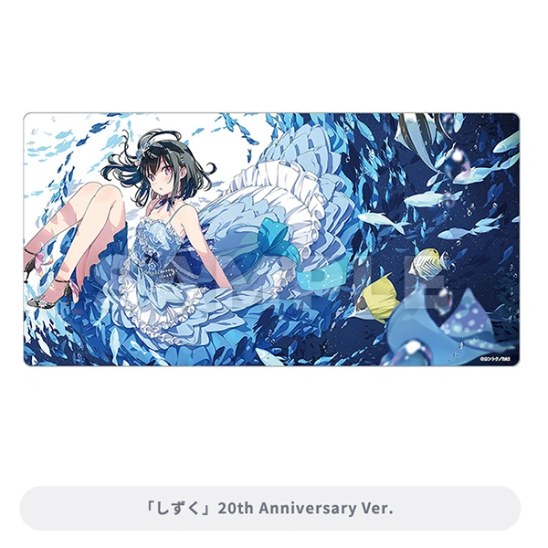 しずく 20th Anniversary Ver. 卡墊 約30x58x0.2cm