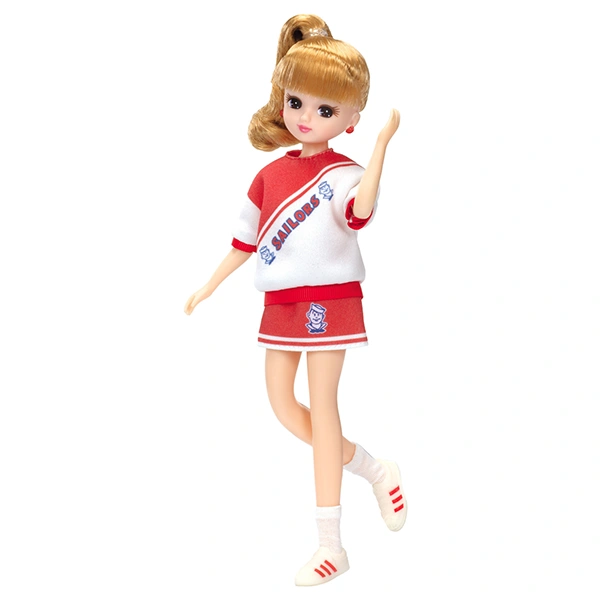 Licca SAILORS 啦啦隊風格 娃娃 約23cm