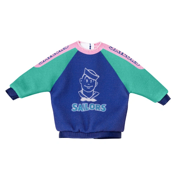 Licca SAILORS 深藍休閒上衣 展開約16cm