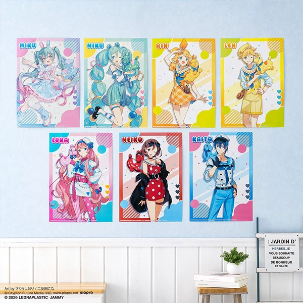 Vocaloid家族 A3海報