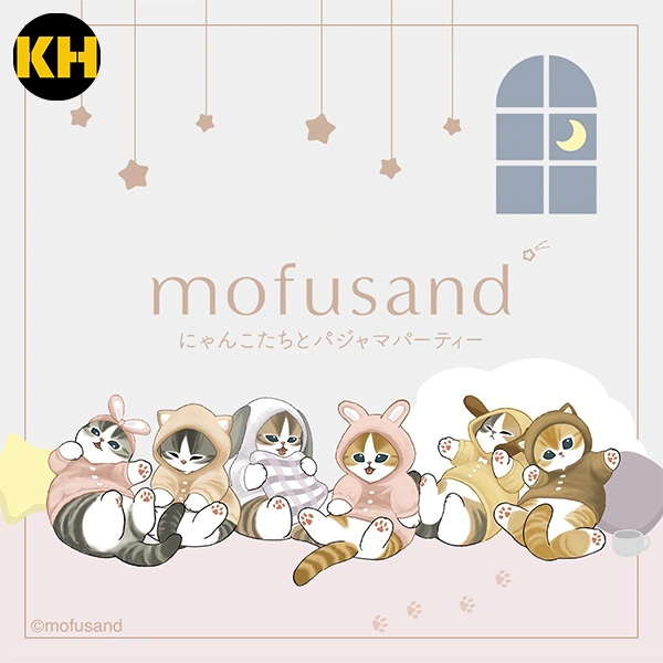 一番賞 貓福珊迪 與貓咪們的睡衣派對 mofusand
