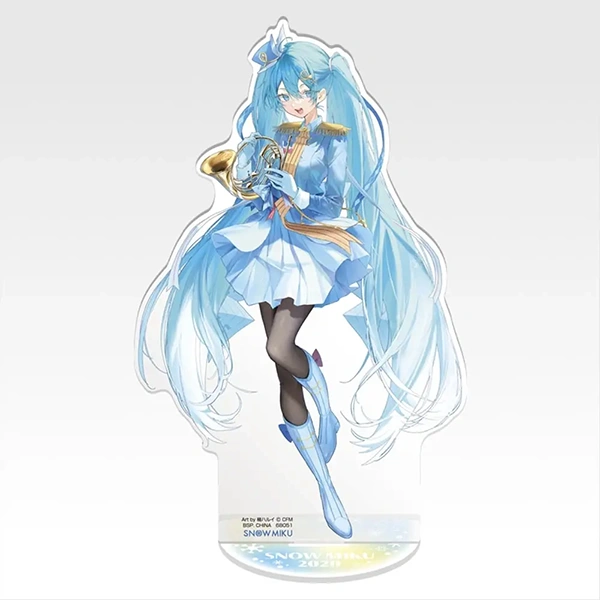 2020 雪初音 楠ハルイ老師 立牌 約21cm