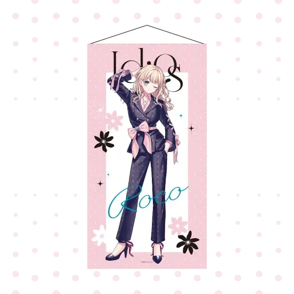 鏑木露戀 掛軸 約85×45cm