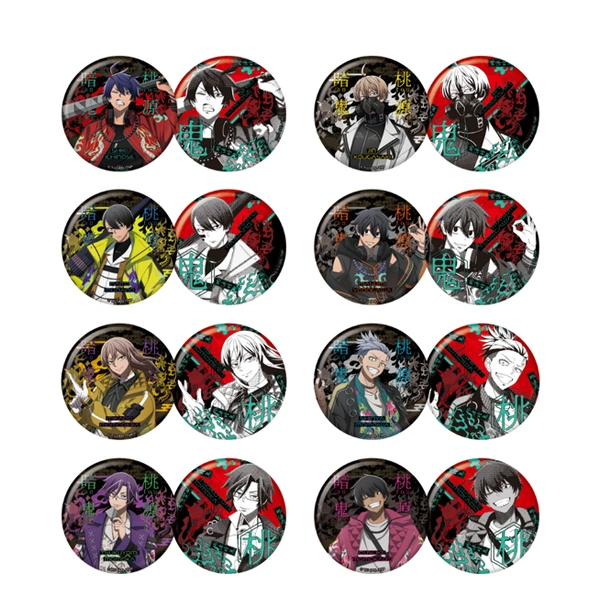 桃源暗鬼 角色徽章組 約5.6cm