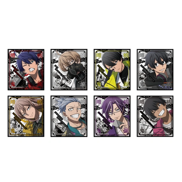 桃源暗鬼 角色設計色紙 約12×13.5cm