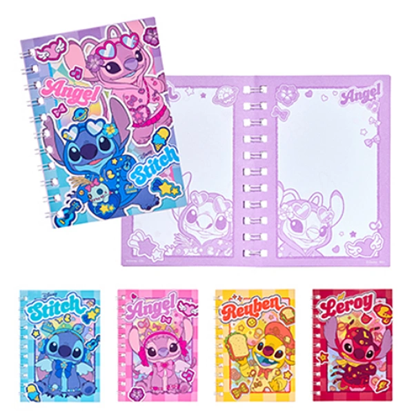 史迪奇 角色主題貼紙本 約14.8×10.5cm