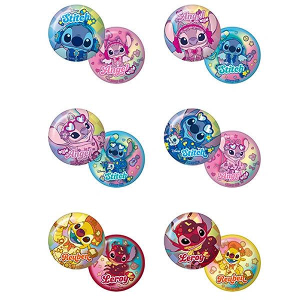 史迪奇 角色徽章套組 約5.7cm