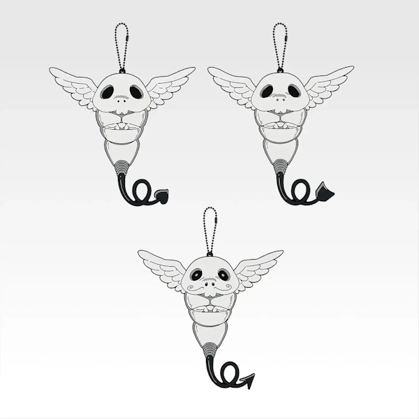 Kogane 小金 軟膠吊飾 約15cm