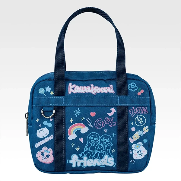 個性塗鴉風 書包收納袋 約18cm