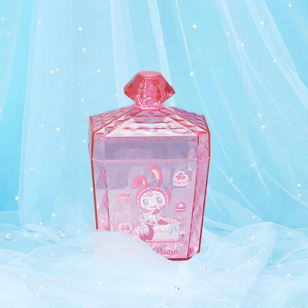 mezzo piano 收納盒 粉紅色 約8cm