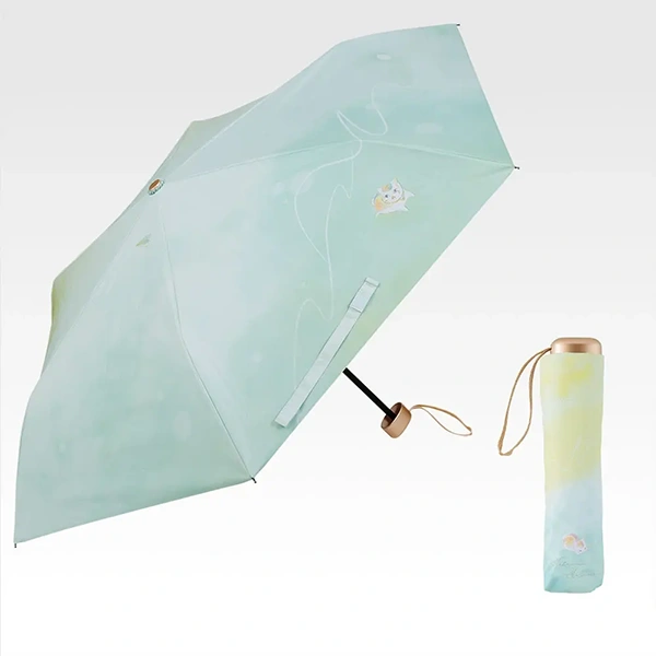 夏目友人帳 紙飛機 翱翔天空 摺疊傘 約90cm