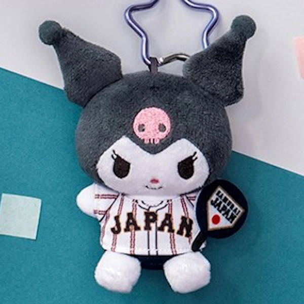 酷洛米 應援版 星形登山扣 娃娃吊飾 約8~10cm