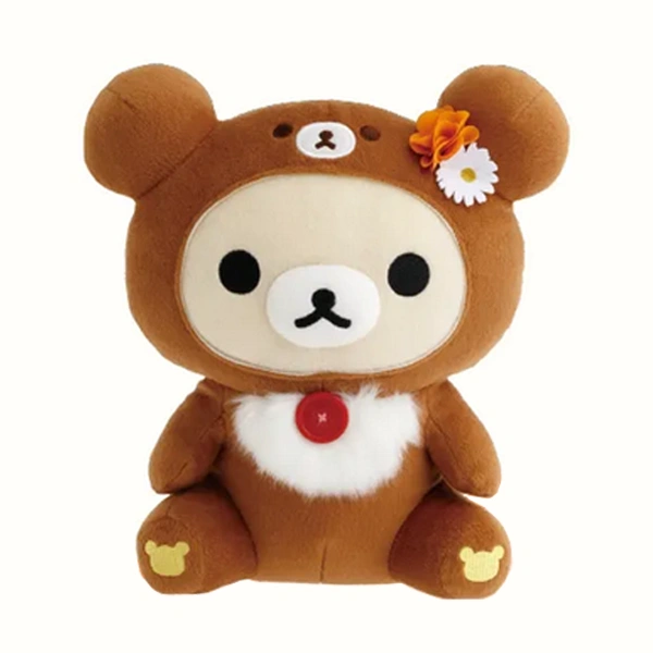 小白熊 茶小熊服裝 娃娃 約26×23×15cm