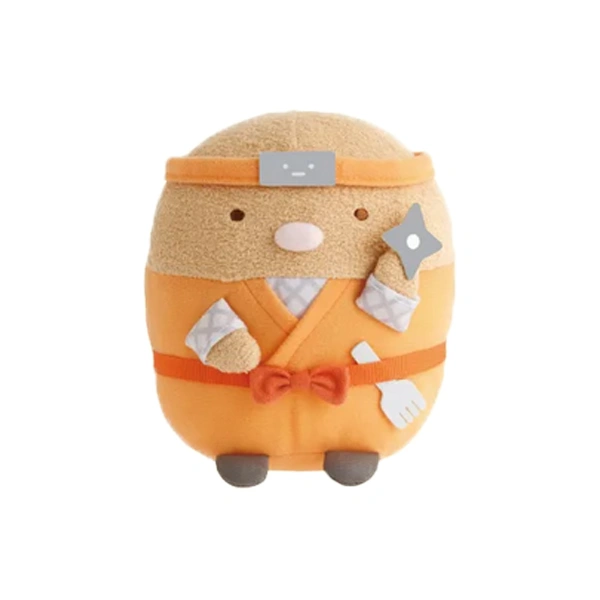 忍者 豬排 小娃 約15×13×12cm