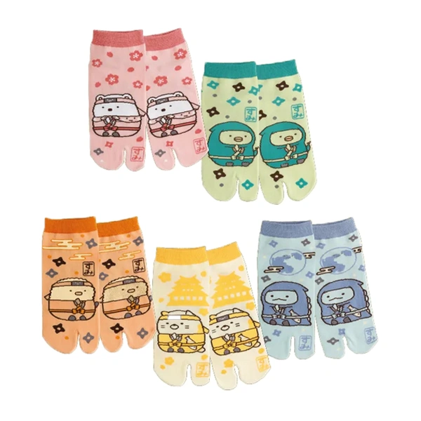 角落生物 忍者主題 忍者襪 約23cm