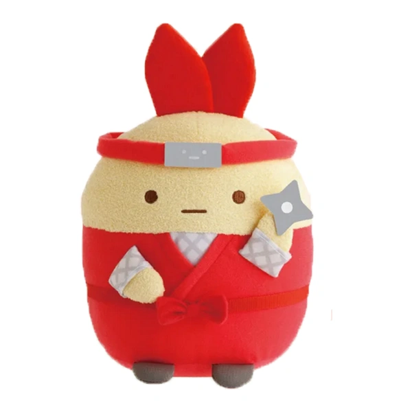 忍者 炸蝦 小娃 約18×15×13cm