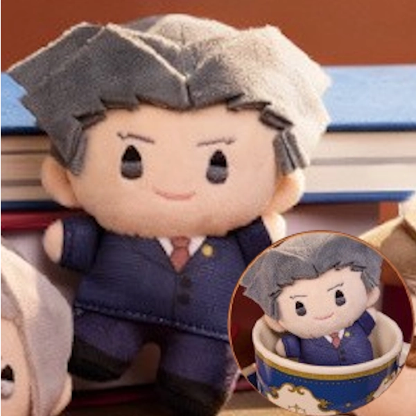 成步堂龍一 口袋吊飾娃娃 約10cm