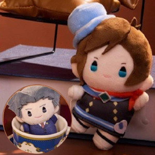 成步堂靈華 口袋吊飾娃娃 約10cm