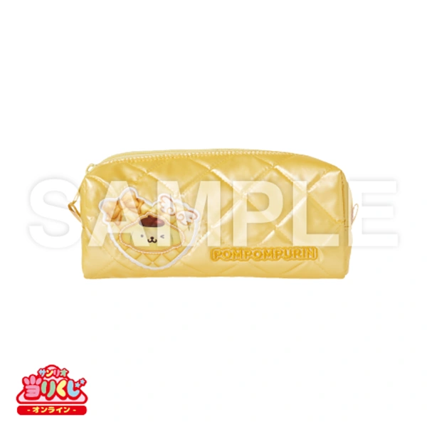 布丁狗 拉鍊包包 約8×20×8cm