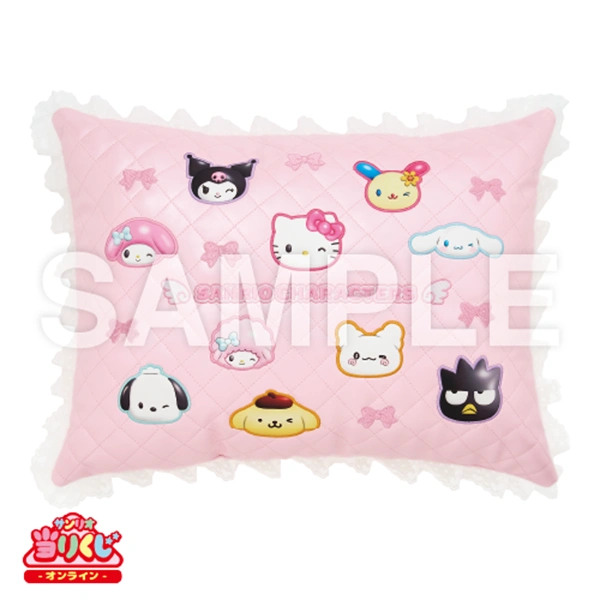 三麗鷗群星 蓬鬆可愛抱枕 約29×40cm