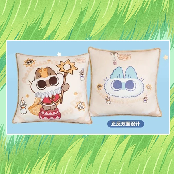 暹羅貓小豆泥 主題雙面抱枕 約45cm