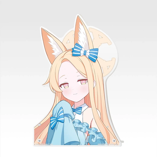 百合園精靈 茶會 深情凝視 半身大立牌 約27cm