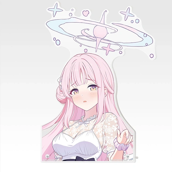 聖園未花 茶會 深情凝視 半身大立牌 約27cm