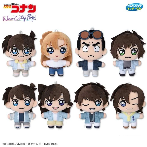 柯南 Neo City Pop 主題角色吊飾娃娃 約10cm
