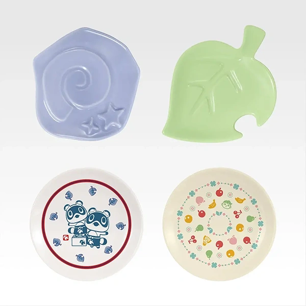 猛男撿樹枝 造型陶瓷盤 約10cm