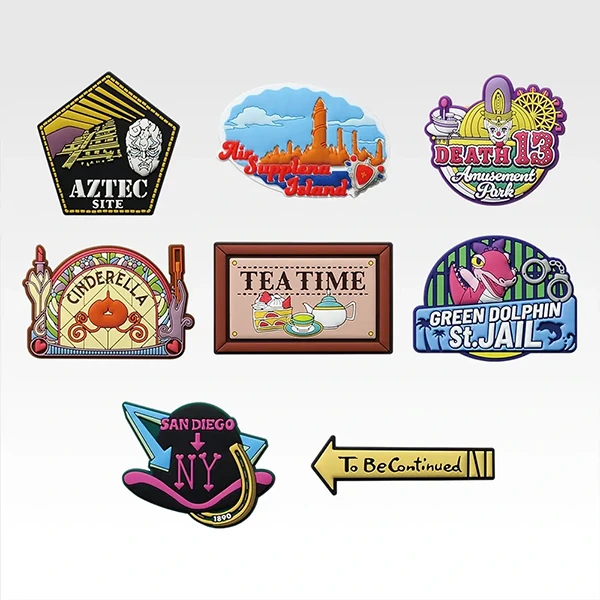 JOJO世界 旅行橡膠磁鐵 約6cm