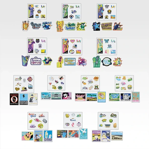 JOJO 4入貼紙套組