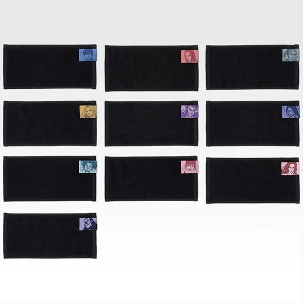 春秋戰國大戰 角色圖案 毛巾 約25cm