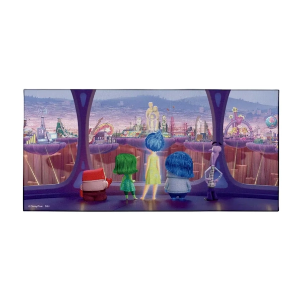 腦筋急轉彎 經典場景掛畫 約16x33.3cm