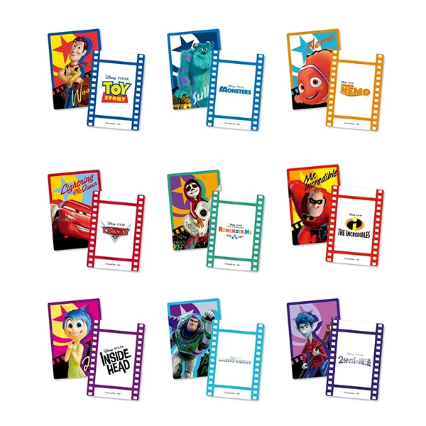 皮克斯 10入收藏卡組 約8.8×6.3cm