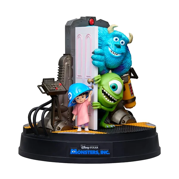 怪獸電力公司 電影海報 25周年立體化模型 約20.9cm