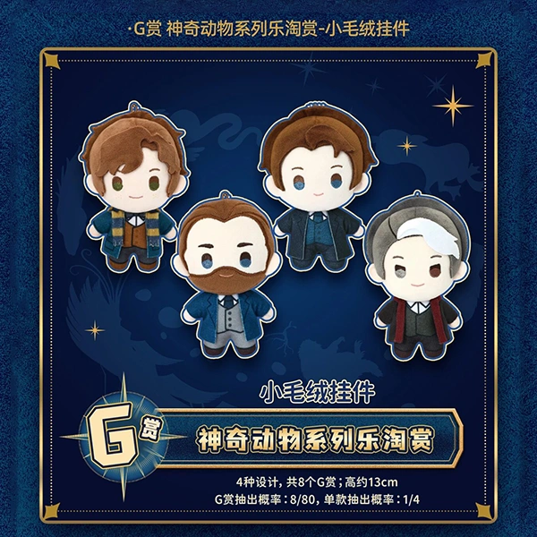 怪獸與牠們的產地 角色小娃 約13cm