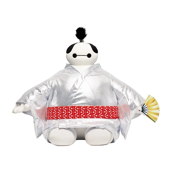 百變杯麵 武士頭 和服 娃娃 約50cm